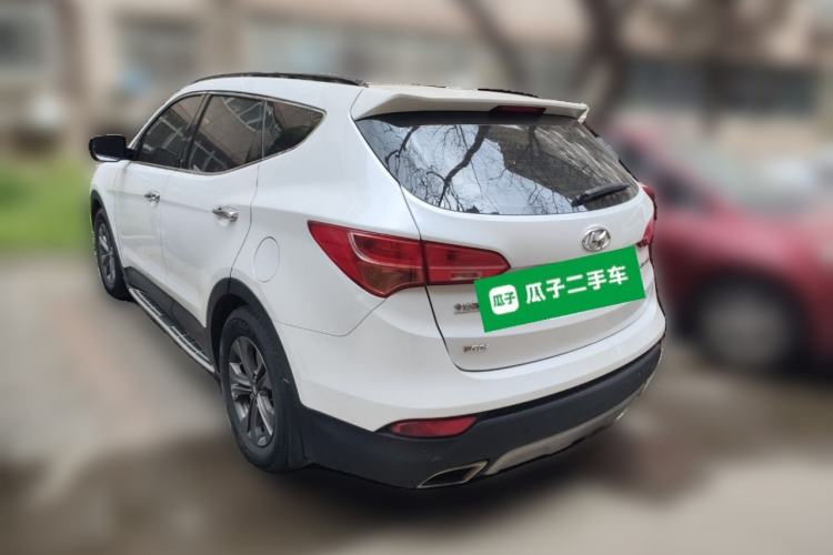 Used Hyundai Santa Fe 2015 2.0T Automatic Two-Wheel Drive Smart Version 5 Seats Rear Left 45 Deg