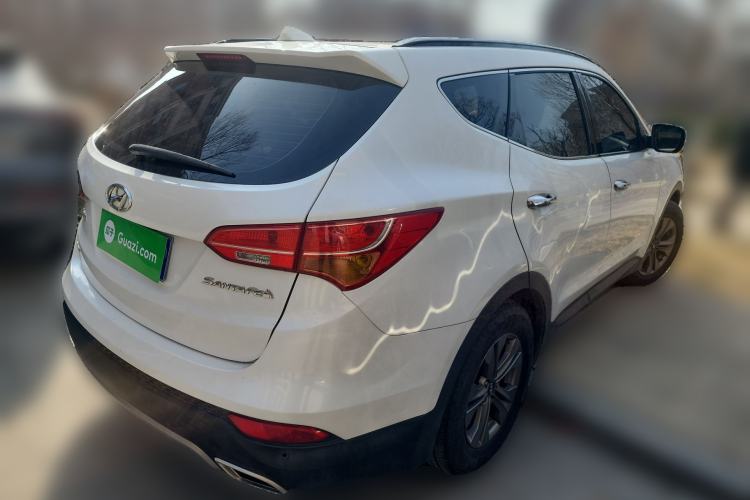 Used Hyundai Santa Fe 2015 2.0T Automatic Two-Wheel Drive Smart Version 5 Seats Rear Right 45 Deg