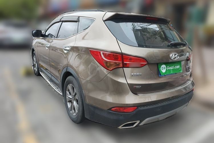 Used Hyundai Santa Fe 2015 2.0T Automatic Two-Wheel Drive Smart Version 5 Seats Rear Left 45 Deg