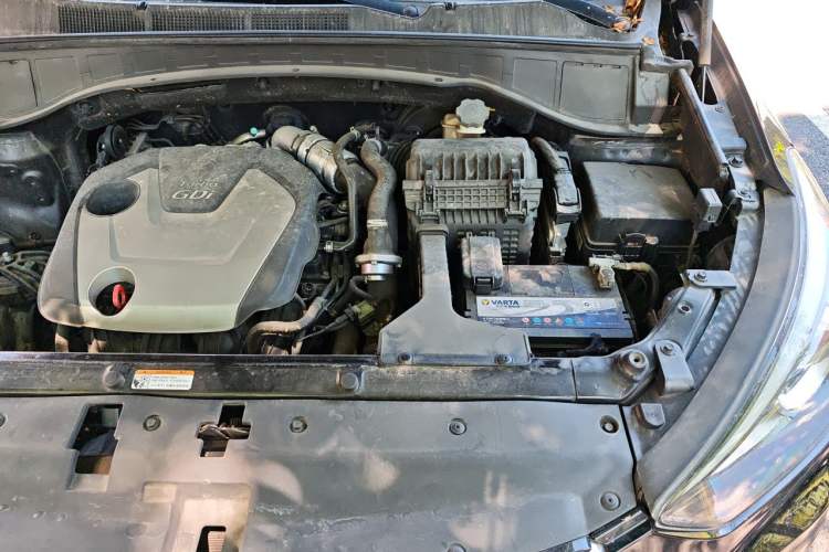 Used Hyundai Santa Fe 2017 2.0T Automatic All-Wheel Drive Smart 7-Seater Engine Bay Left