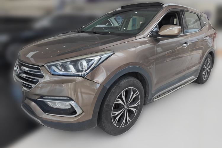 Used Hyundai Santa Fe 2017 2.0T Automatic Two-Wheel Drive Smart Version 7 Seats Guazi used car, China used car export, Used car for sale, Used  cars, Cheapest cars for sale