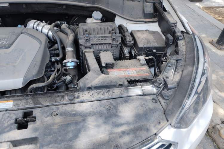 Used Hyundai Santa Fe 2017 2.0T Automatic Two-Wheel Drive Smart Version 7 Seats Engine Bay Left