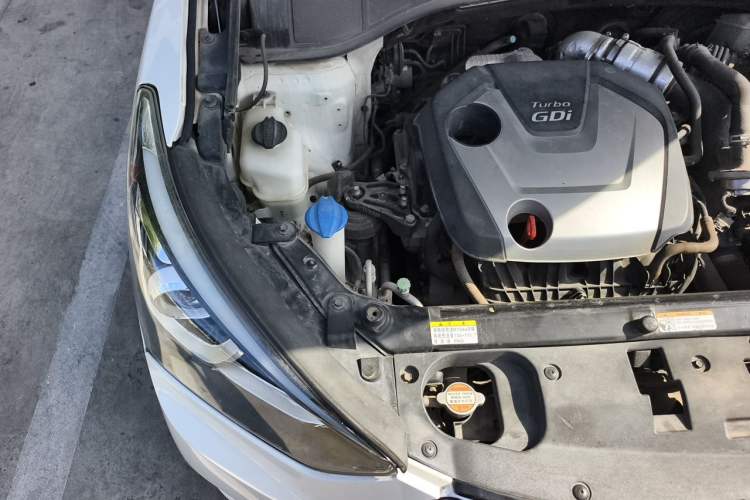 Used Hyundai Santa Fe 2017 2.0T Automatic Two-Wheel Drive Smart Version 7 Seats Engine Bay Right