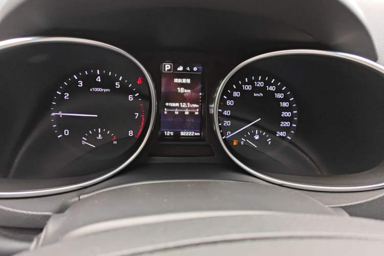 Used Hyundai Santa Fe 2017 2.0T Automatic All-Wheel Drive Smart 7-Seater Instrument Cluster