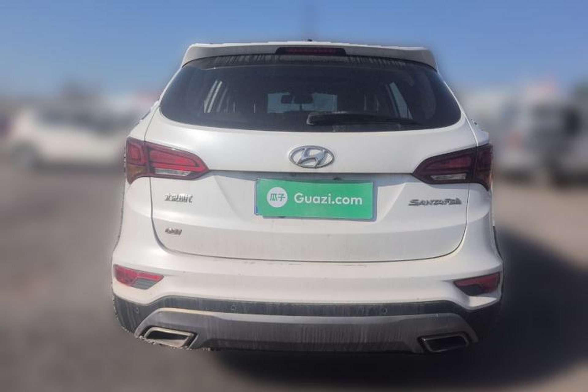 Used Hyundai Santa Fe 2017 2.4L Automatic Two-Wheel Drive Smart Version 5 Seats Rear