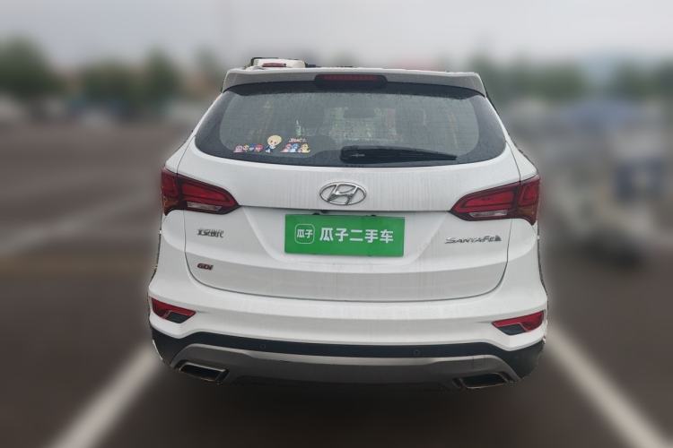 Used Hyundai Santa Fe 2017 2.4L Automatic Two-Wheel Drive Smart Version 5 Seats Rear