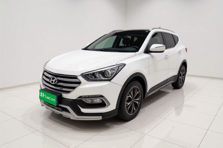 Used Hyundai Santa Fe 2017 2.4L Automatic Two-Wheel Drive Smart Version 5 Seats Guazi used car, China used car export, Used car for sale, Used cars, Cheapest cars for sale