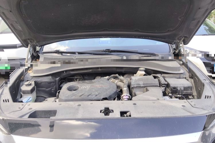 Used Hyundai Santa Fe 2019 380 TGDi DLX Automatic Two-Wheel Drive Prestige Plus Version China VI Standard Engine Bay
