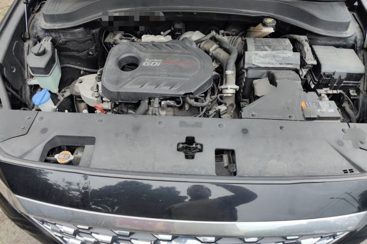 Used Hyundai Santa Fe 2019 380 TGDi DLX Automatic Two-Wheel Drive Prestige Plus Version China VI Standard Engine Bay