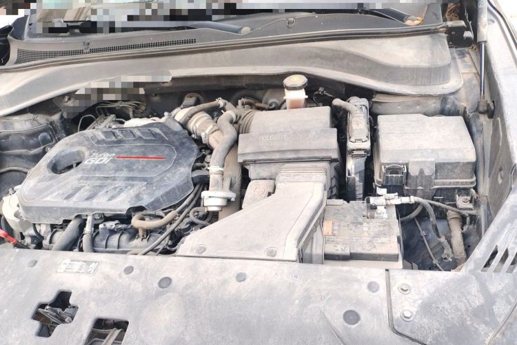 Used Hyundai Santa Fe 2019 380 TGDi GLS Automatic 2WD Luxury Version China VI Standard Engine Bay Left