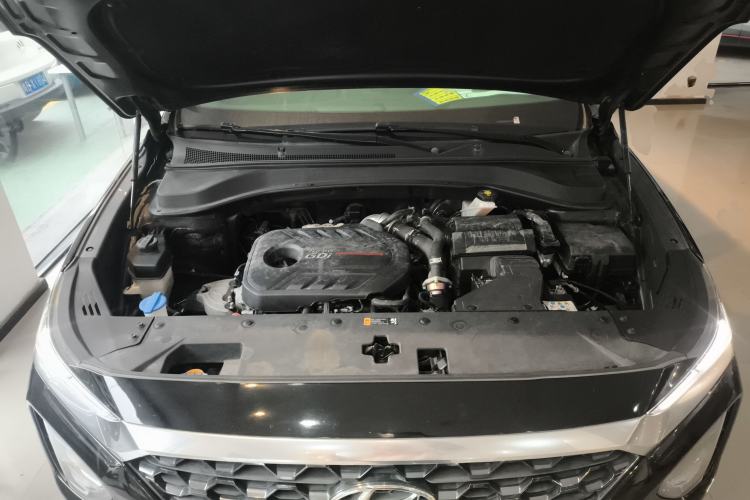 Used Hyundai Santa Fe 2019 380 TGDi GLS Automatic 2WD Luxury Version China VI Standard Engine Bay