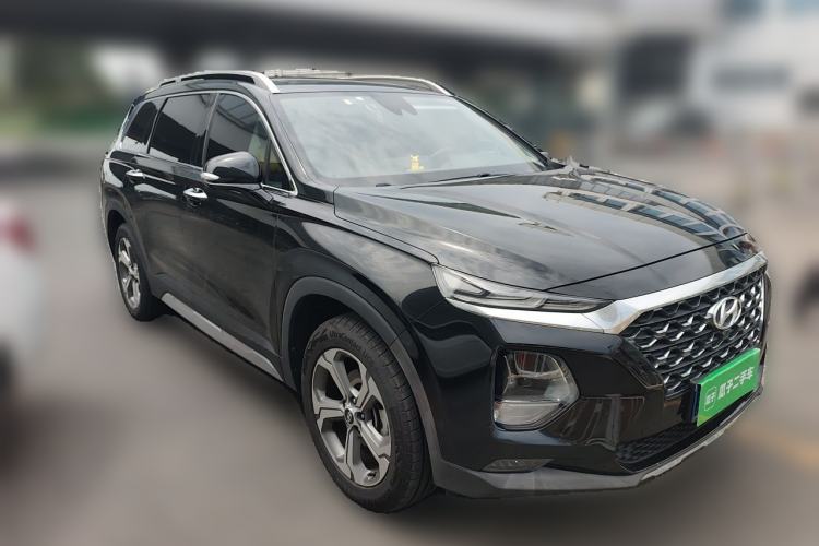 Used Hyundai Santa Fe 2019 380 TGDi TOP Automatic All-Wheel Drive Flagship (HTRAC) China V Standard Front Right 45 Deg