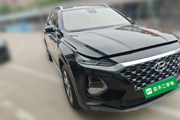 Used Hyundai Santa Fe 2019 380 TGDi DLX Automatic Two-Wheel Drive Prestige Plus Version China VI Standard Front Right 45 Deg