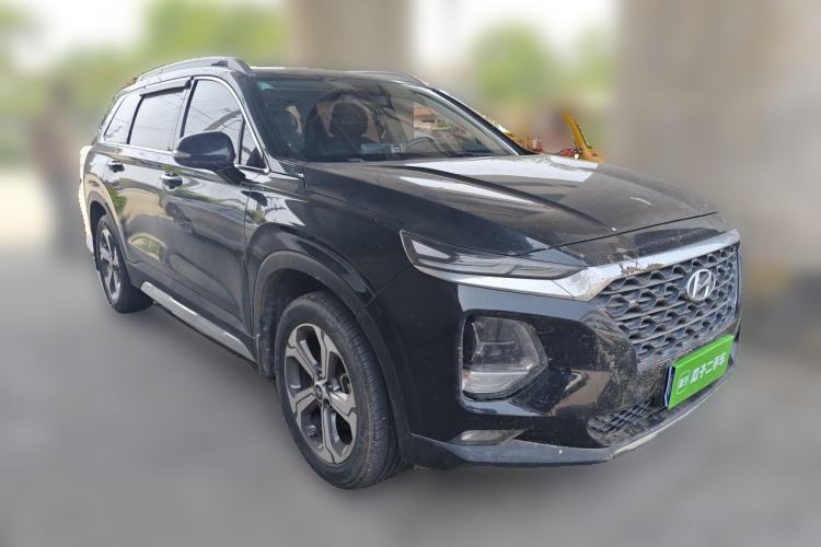 Used Hyundai Santa Fe 2019 380 TGDi GLS Automatic 2WD Luxury Version China VI Standard Front Right 45 Deg