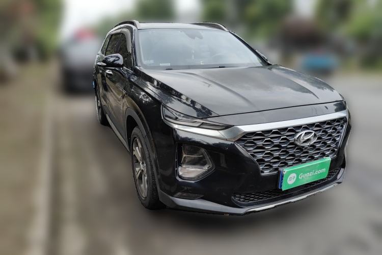 Used Hyundai Santa Fe 2019 380 TGDi DLX Automatic Two-Wheel Drive Prestige Plus Version China VI Standard Front Right 45 Deg