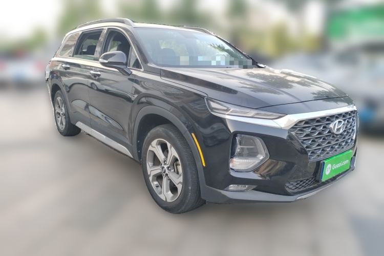 Used Hyundai Santa Fe 2019 380 TGDi GLS Automatic 2WD Luxury Version China VI Standard Front Right 45 Deg