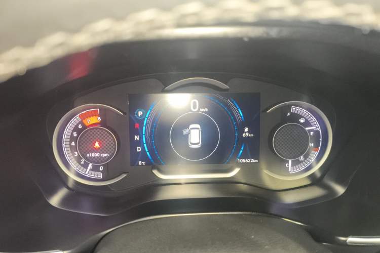 Used Hyundai Santa Fe 2019 380 TGDi GLS Automatic 2WD Luxury Version China VI Standard Instrument Cluster