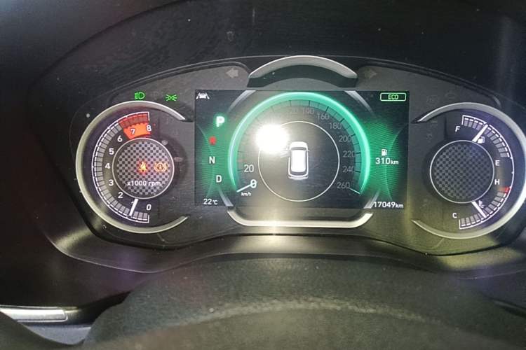 Used Hyundai Santa Fe 2019 380 TGDi DLX Automatic Two-Wheel Drive Prestige Plus Version China VI Standard Instrument Cluster