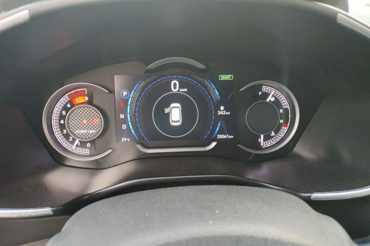 Used Hyundai Santa Fe 2019 380 TGDi GLS Automatic 2WD Luxury Version China VI Standard Instrument Cluster