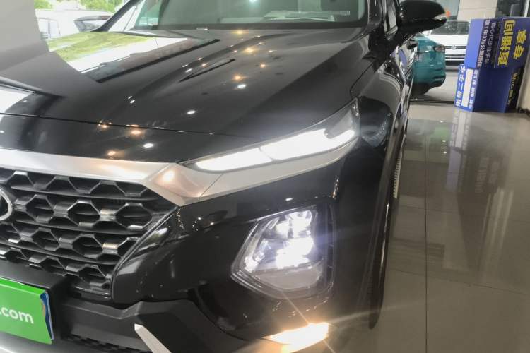 Used Hyundai Santa Fe 2019 380 TGDi GLS Automatic 2WD Luxury Version China VI Standard Left Front Headlight