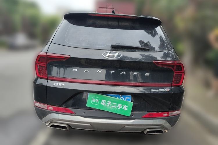 Used Hyundai Santa Fe 2019 380 TGDi DLX Automatic Two-Wheel Drive Prestige Plus Version China VI Standard Rear