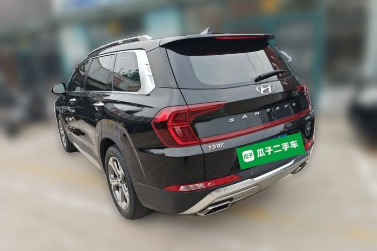 Used Hyundai Santa Fe 2019 380 TGDi DLX Automatic Two-Wheel Drive Prestige Plus Version China VI Standard Rear Left 45 Deg