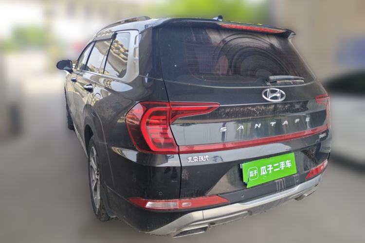 Used Hyundai Santa Fe 2019 380 TGDi GLS Automatic 2WD Luxury Version China VI Standard Rear Left 45 Deg