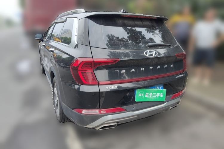 Used Hyundai Santa Fe 2019 380 TGDi DLX Automatic Two-Wheel Drive Prestige Plus Version China VI Standard Rear Left 45 Deg