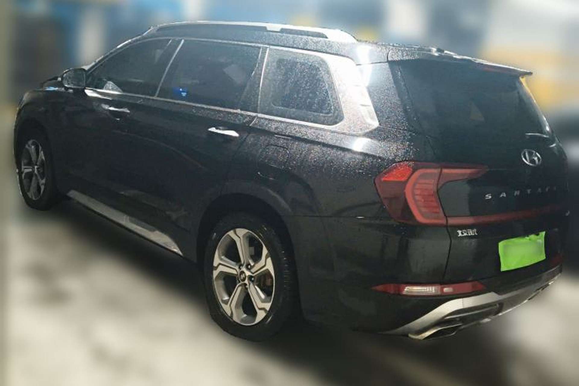 Used Hyundai Santa Fe 2019 380 TGDi GLS Automatic 2WD Luxury Version China V Standard Rear Left 45 Deg