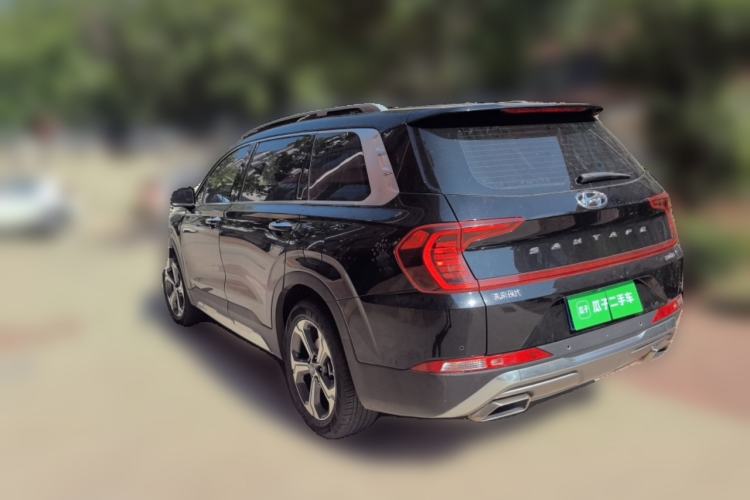 Used Hyundai Santa Fe 2019 380 TGDi GLS Automatic 2WD Luxury Version China V Standard Rear Left 45 Deg