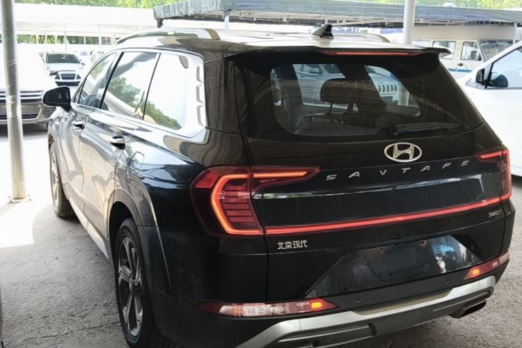 Used Hyundai Santa Fe 2019 380 TGDi GLS Automatic 2WD Luxury Version China V Standard Rear Left 45 Deg