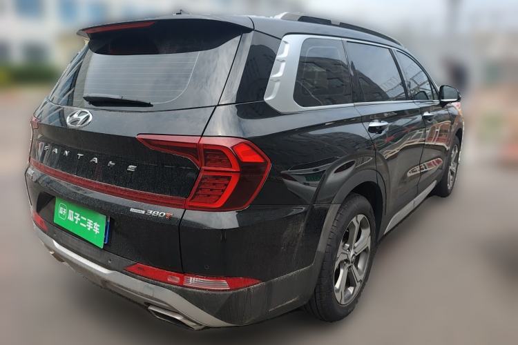 Used Hyundai Santa Fe 2019 380 TGDi TOP Automatic All-Wheel Drive Flagship (HTRAC) China V Standard Rear Right 45 Deg