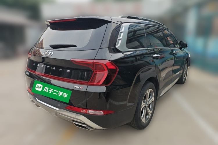 Used Hyundai Santa Fe 2019 380 TGDi DLX Automatic Two-Wheel Drive Prestige Plus Version China VI Standard Rear Right 45 Deg