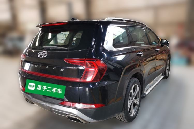 Used Hyundai Santa Fe 2019 380 TGDi DLX Automatic 2WD Prestige PLUS China V Standard Rear Right 45 Deg