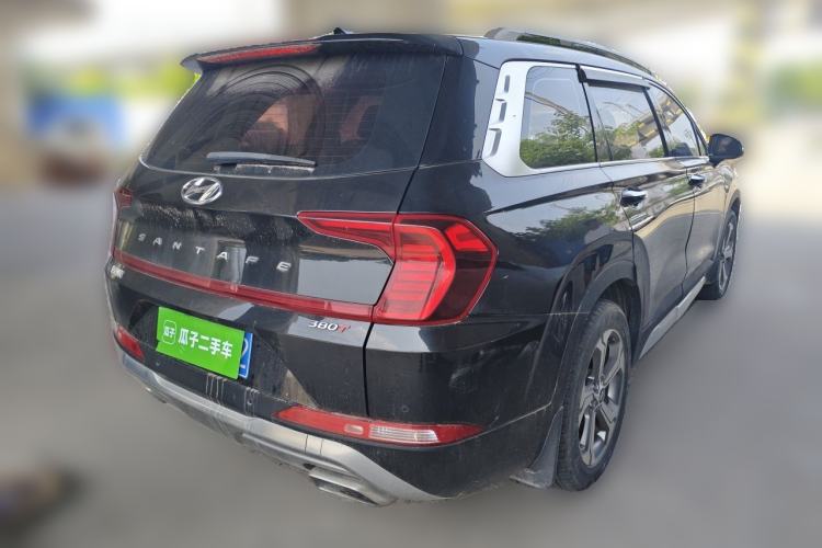Used Hyundai Santa Fe 2019 380 TGDi GLS Automatic 2WD Luxury Version China VI Standard Rear Right 45 Deg