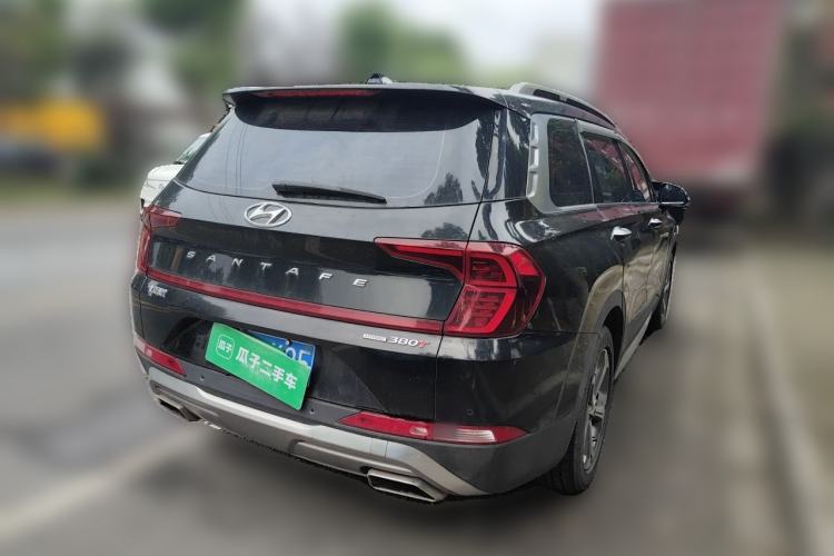 Used Hyundai Santa Fe 2019 380 TGDi DLX Automatic Two-Wheel Drive Prestige Plus Version China VI Standard Rear Right 45 Deg