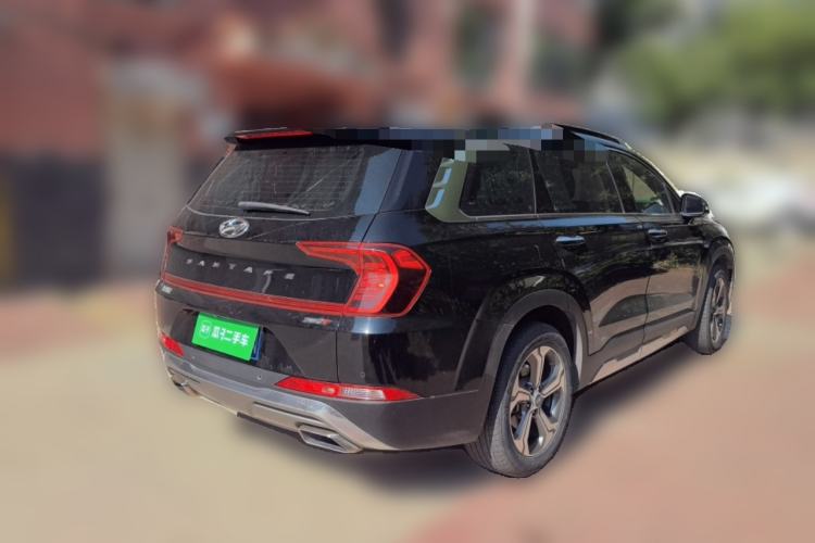 Used Hyundai Santa Fe 2019 380 TGDi GLS Automatic 2WD Luxury Version China V Standard Rear Right 45 Deg