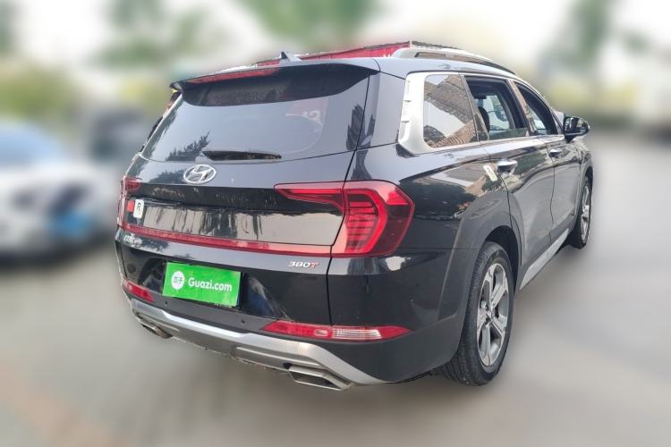 Used Hyundai Santa Fe 2019 380 TGDi GLS Automatic 2WD Luxury Version China VI Standard Rear Right 45 Deg