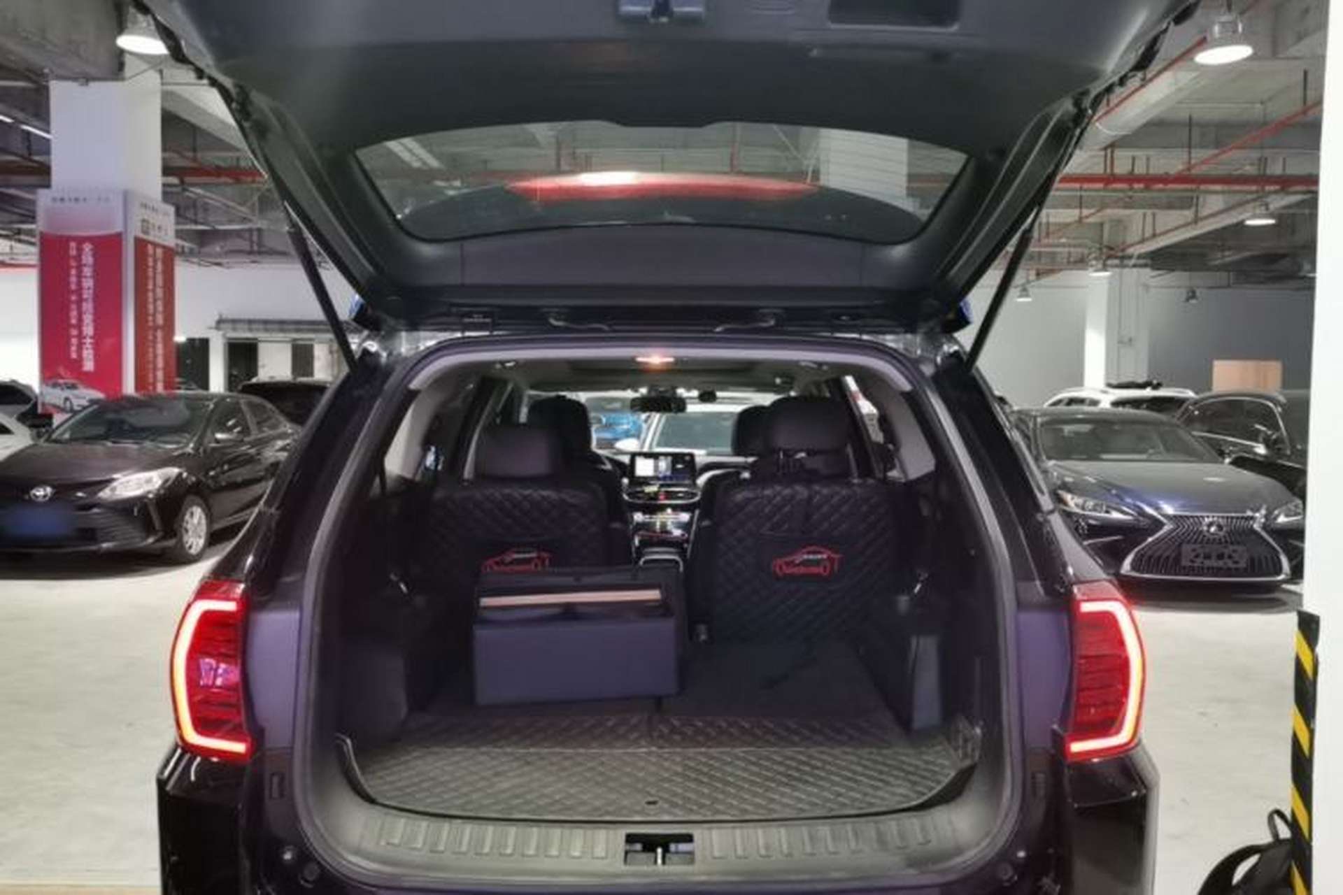 Used Hyundai Santa Fe 2019 380 TGDi GLS Automatic 2WD Luxury Version China VI Standard Trunk