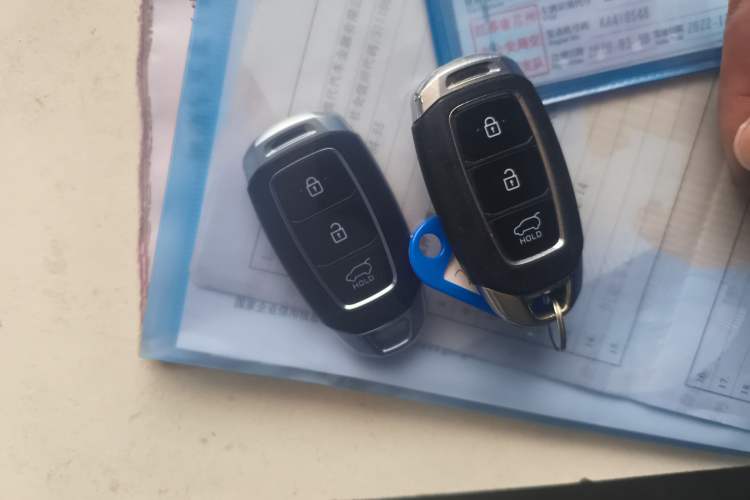 Used Hyundai Santa Fe 2019 380 TGDi GLS Automatic 2WD Luxury Version China VI Standard Vehicle Key
