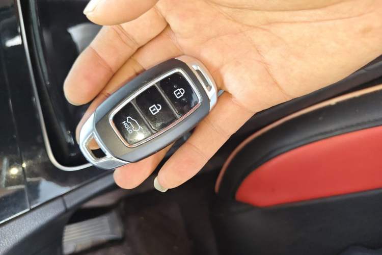 Used Hyundai Santa Fe 2019 380 TGDi GLS Automatic 2WD Luxury Version China VI Standard Vehicle Key