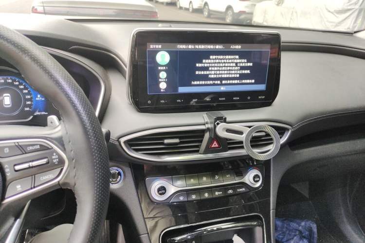 Used Hyundai Santa Fe 2019 380 TGDi TOP Automatic All-Wheel Drive Flagship (HTRAC) China V Standard Audio And AC Panel