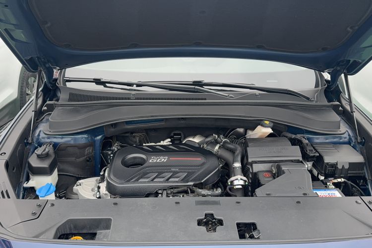 Used Hyundai Santa Fe 2019 380 TGDi GLS Automatic 2WD Luxury Version China VI Standard Engine Bay