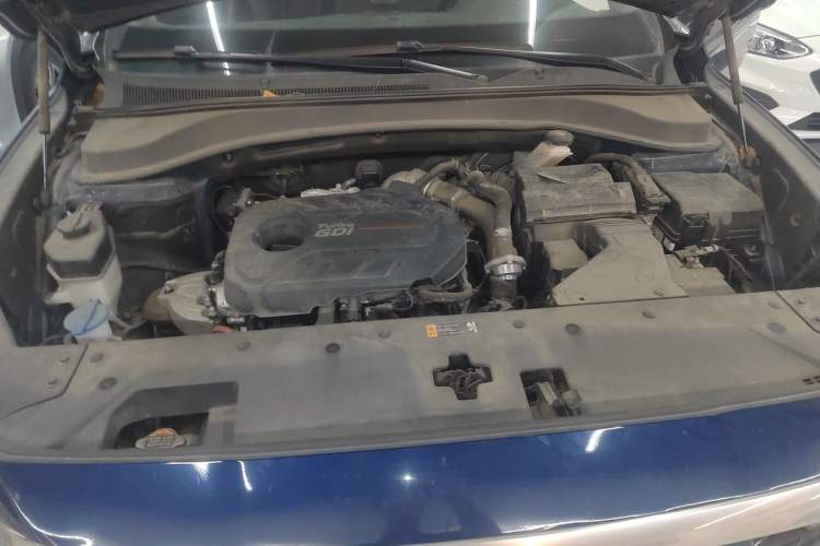Used Hyundai Santa Fe 2019 380 TGDi DLX Automatic 2WD Prestige Edition China V Emission Standard Engine Bay