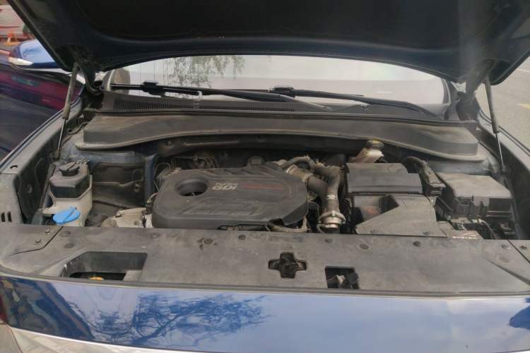 Used Hyundai Santa Fe 2019 380 TGDi DLX Automatic 2WD Prestige Edition China V Emission Standard Engine Bay