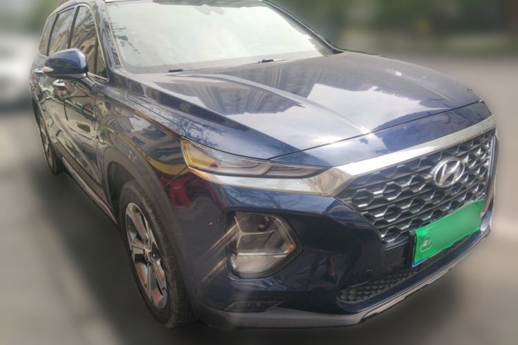 Used Hyundai Santa Fe 2019 380 TGDi DLX Automatic 2WD Prestige Edition China V Emission Standard Front Right 45 Deg