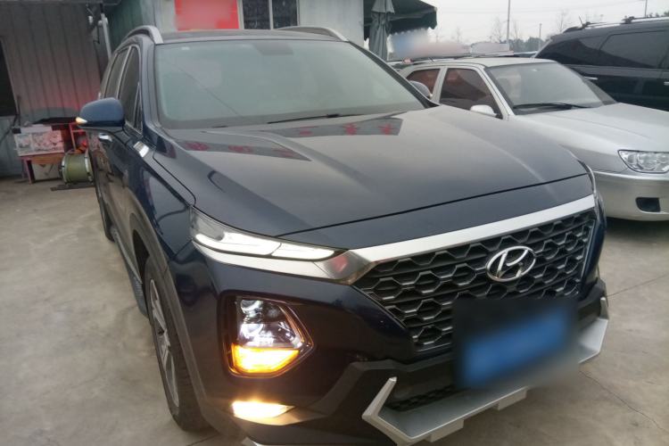 Used Hyundai Santa Fe 2019 380 TGDi GLS Automatic 2WD Luxury Version China VI Standard Front Right 45 Deg