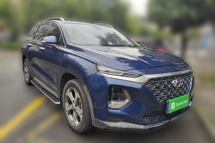 Used Hyundai Santa Fe 2019 380 TGDi DLX Automatic 2WD Prestige PLUS China V Standard Front Right 45 Deg