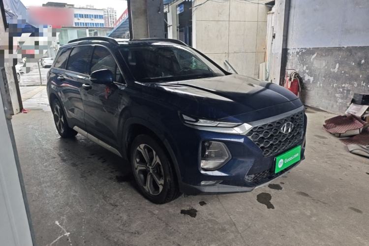 Used Hyundai Santa Fe 2019 380 TGDi GLS Automatic 2WD Luxury Version China VI Standard Front Right 45 Deg