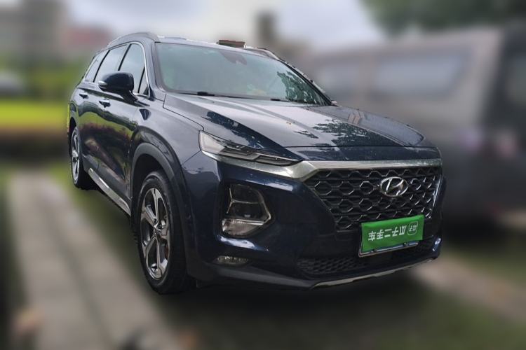 Used Hyundai Santa Fe 2019 380 TGDi GLS Automatic 2WD Luxury Version China VI Standard Front Right 45 Deg